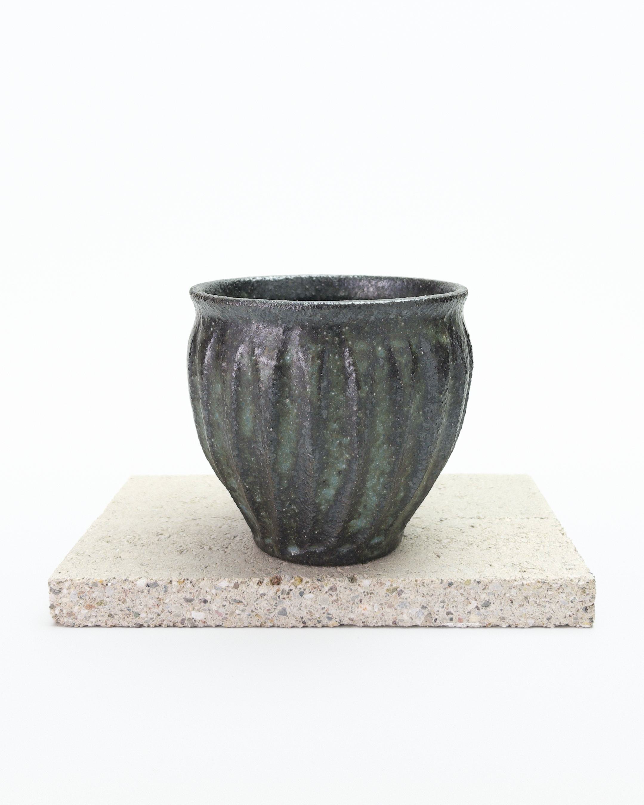 Shinogi Carved Beaker