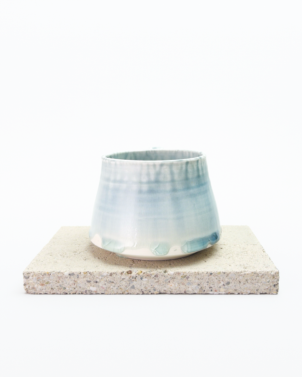 Blue Water Droplet Mug
