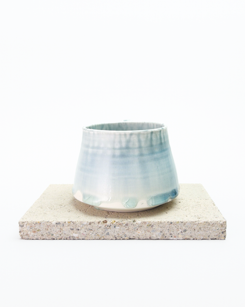 Blue Water Droplet Mug