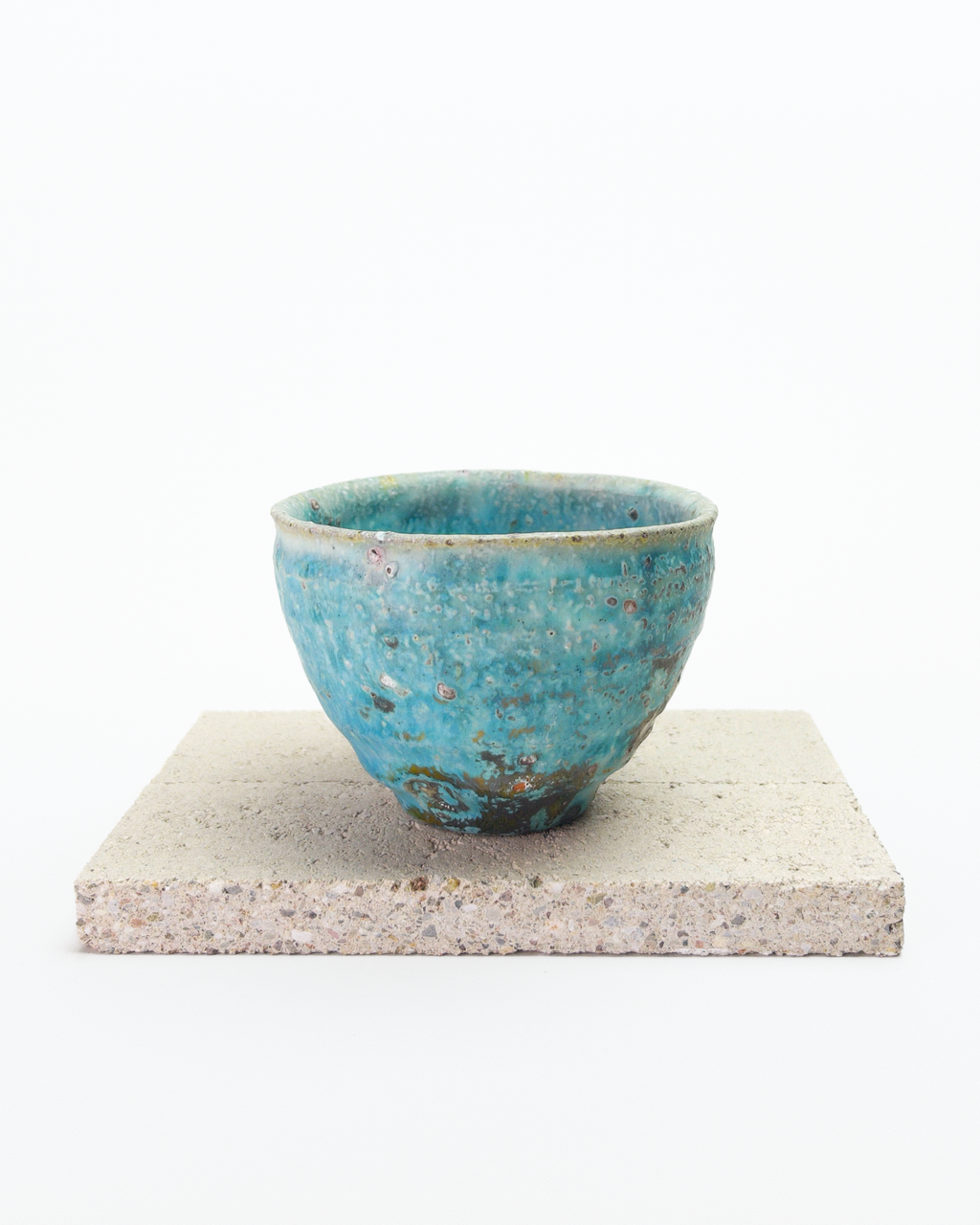 Turquoise Heart-shaped Cup A