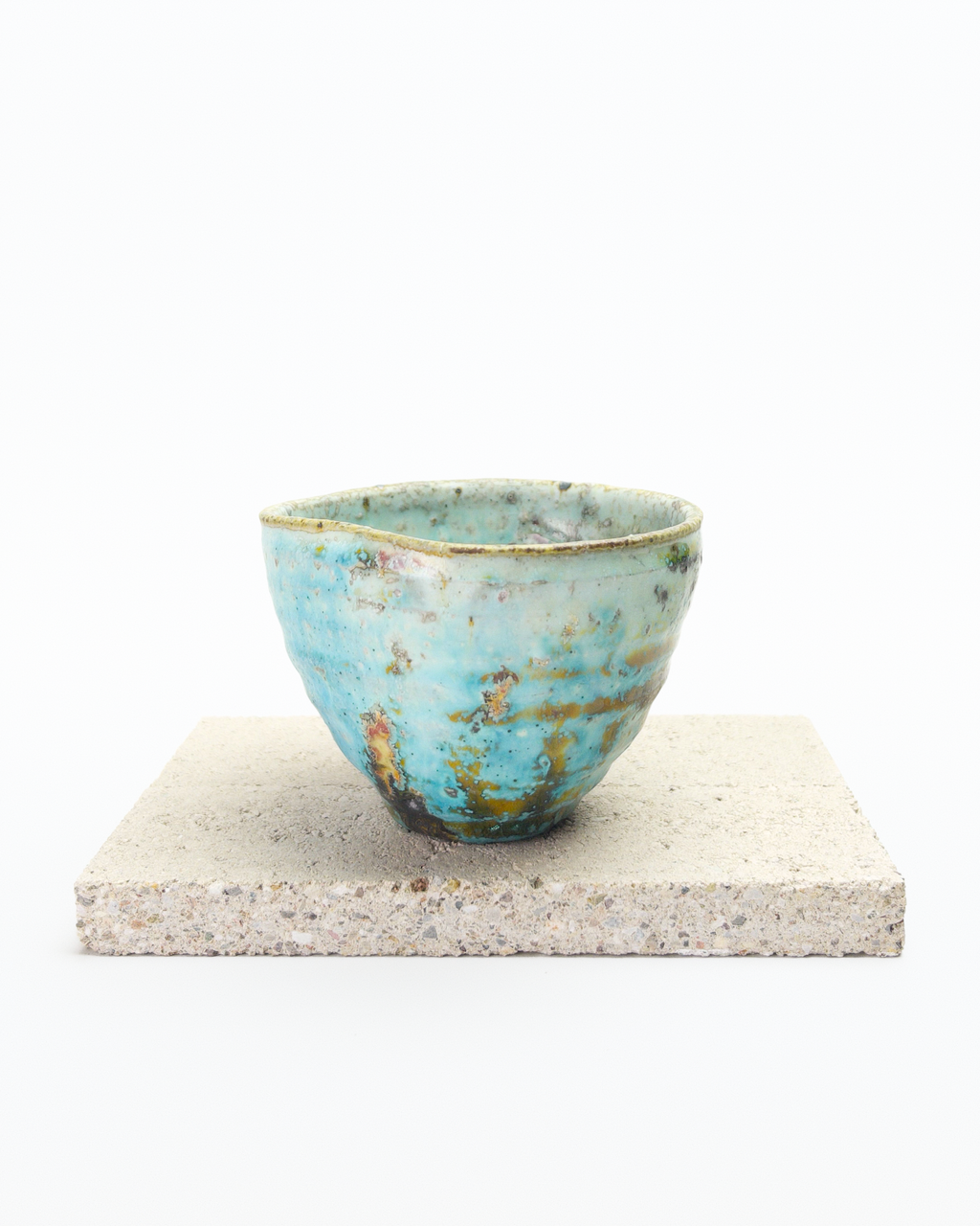 Turquoise Heart-shaped Cup B