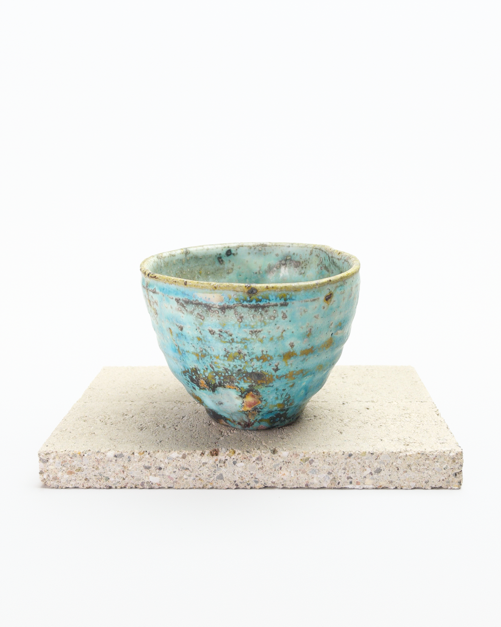 Turquoise Heart-shaped Cup B