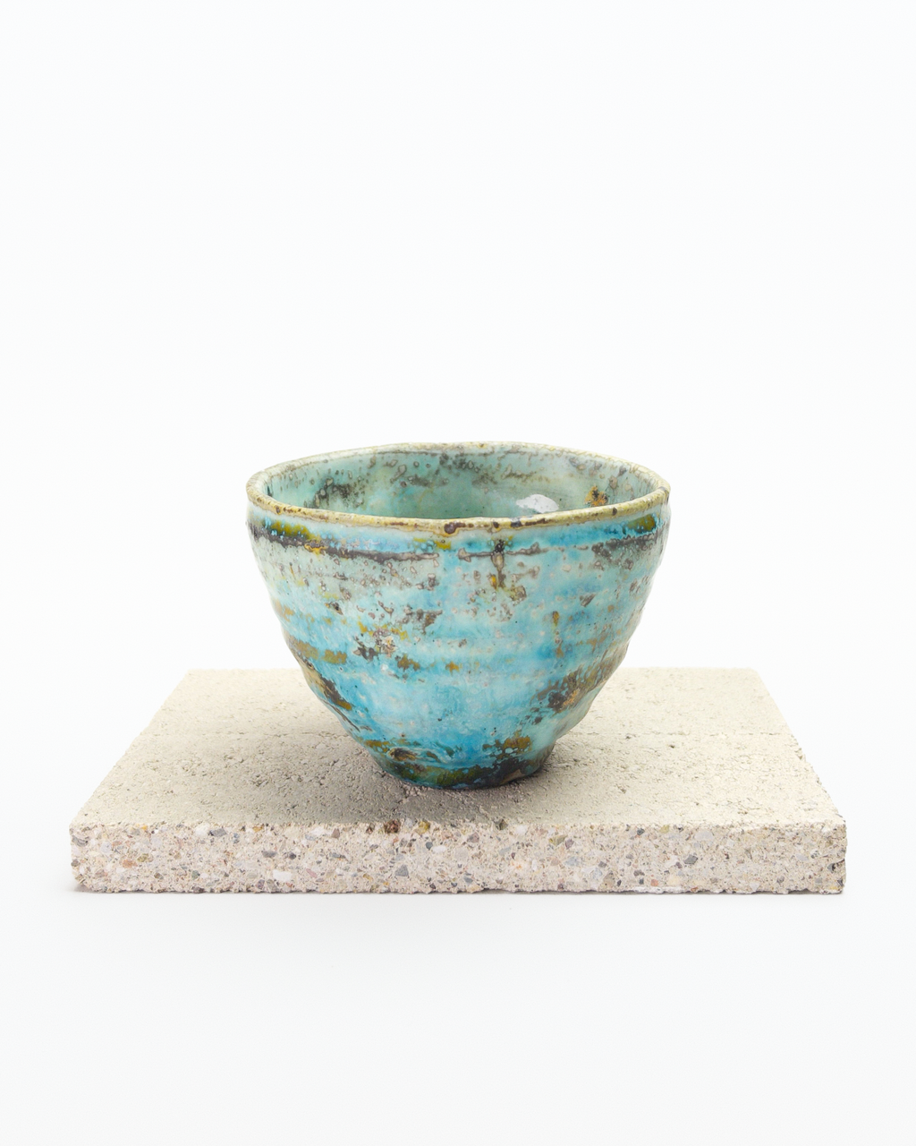 Turquoise Heart-shaped Cup B