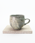 Shirokake White-glazed Rounded Mug